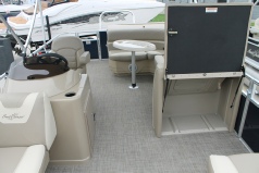 Sun Chaser 24 Pontoon Storage Area